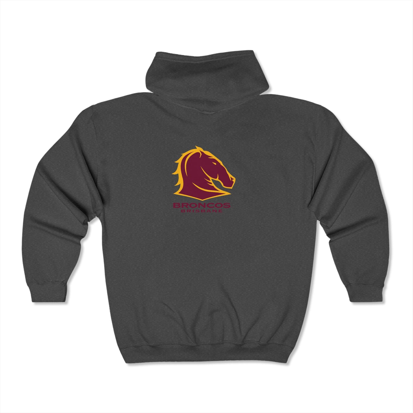 Broncos Brisbane Adult Zip-Up Hoodie