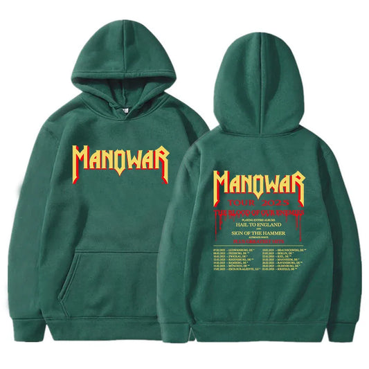 The Blood Of Our Enemies Manowar Tour 2025  Hoodie