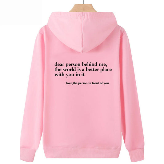 Dear Person Behind Me Hoodie