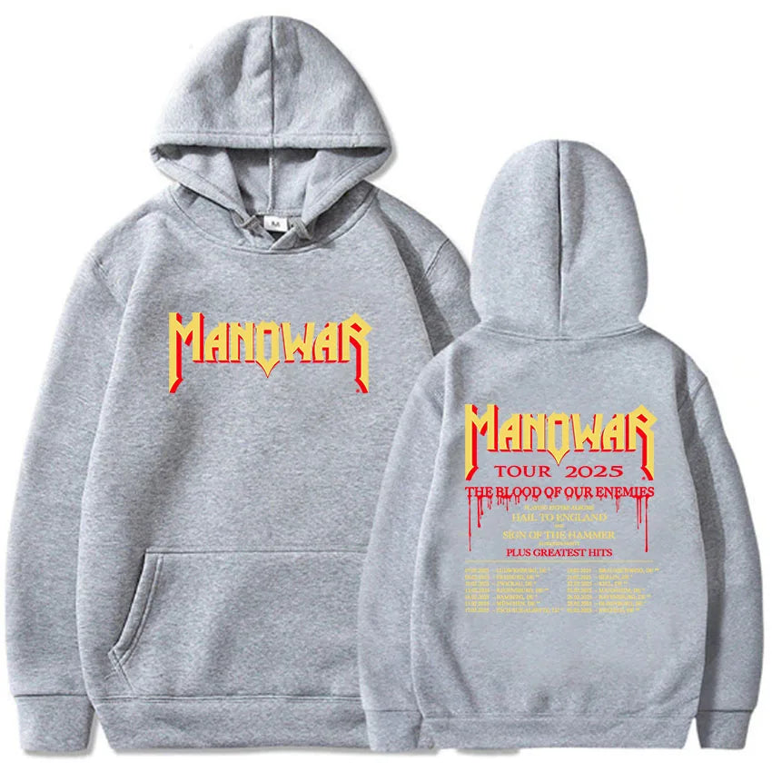 The Blood Of Our Enemies Manowar Tour 2025  Hoodie