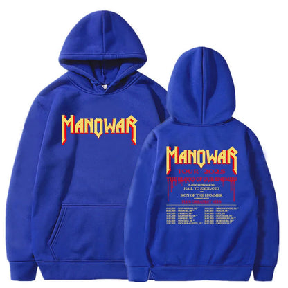 The Blood Of Our Enemies Manowar Tour 2025  Hoodie