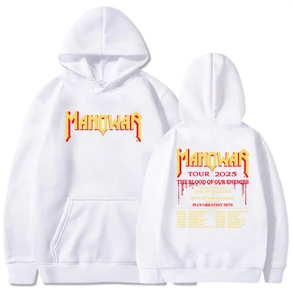 The Blood Of Our Enemies Manowar Tour 2025  Hoodie