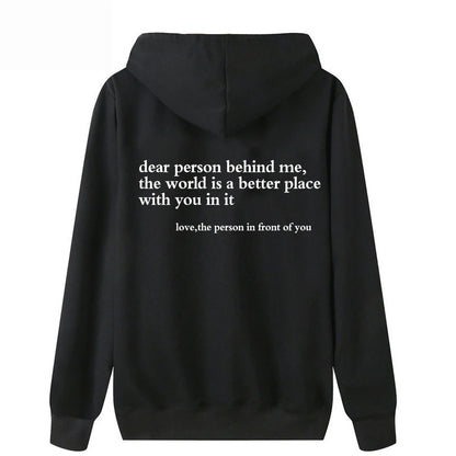 Dear Person Behind Me Hoodie